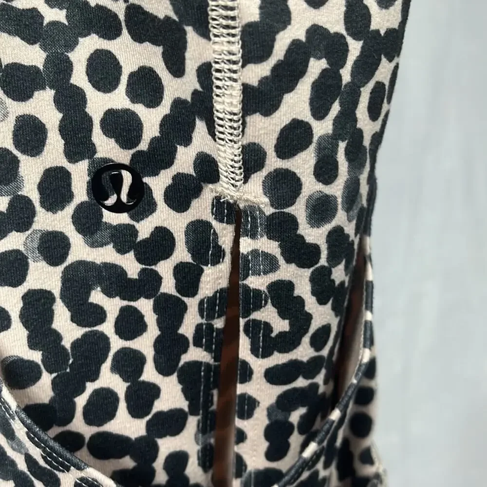 Lululemon Dance Roll Down Ace Spot Grain Wunder Under.